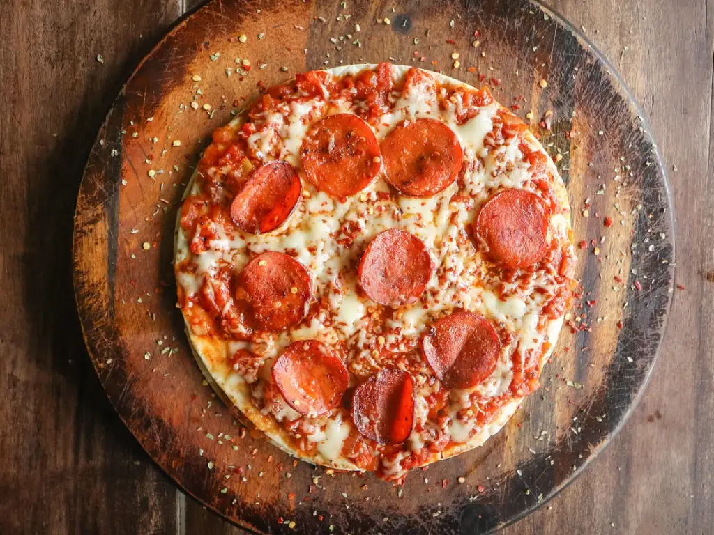 Pizza con marihuana como una alternativa al consumo habitual