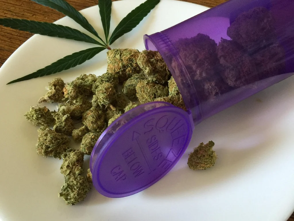 Almacenando el cannabis